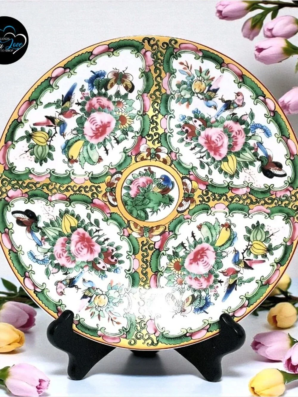 1 Williams Sonoma Famille Rose Salad Plate 8.75